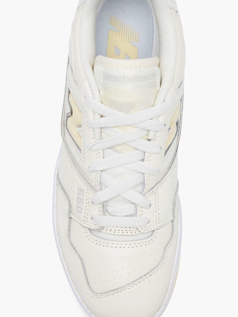 New Balance 550 Sneaker, 9.5, seasalt/calcium - Picture 5 of 16